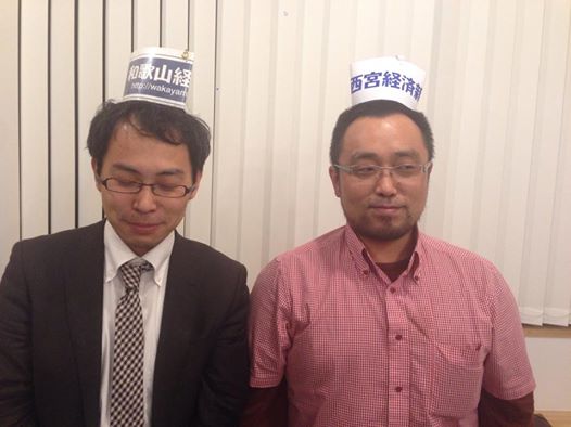 小泉博史氏と西宮経済新聞の記者さん