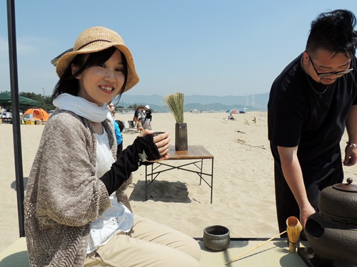 海の茶室