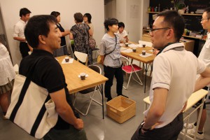 説明会後